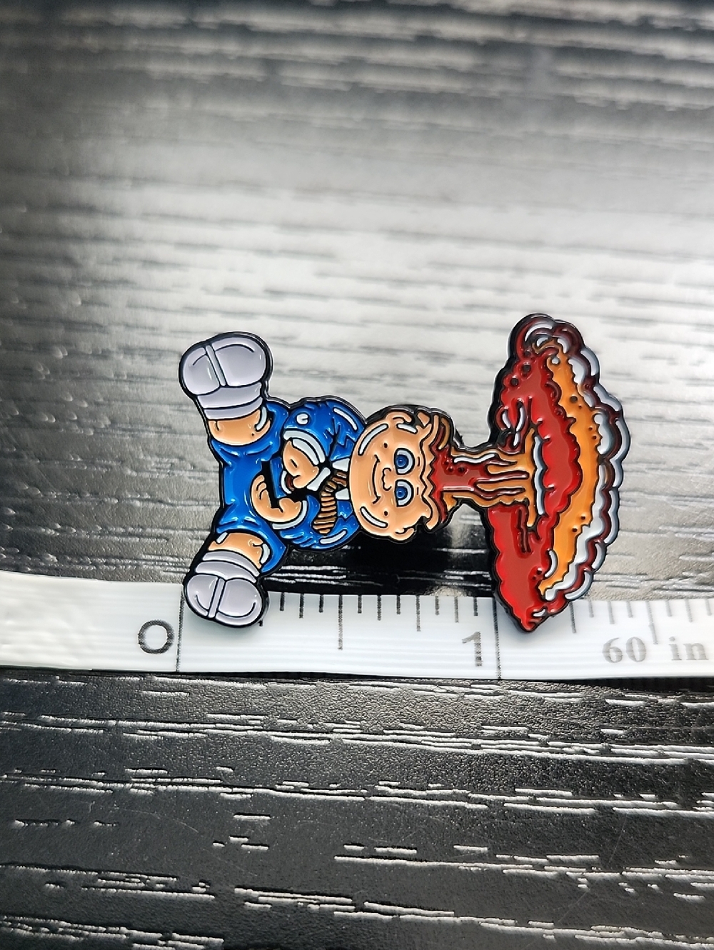 Retro Garbage Pail Kids Enamel Pin - Picture 4 of 4